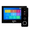 Комплект відеодомофона Light Vision: домофон 10" Singapore (AI) FHD Black та відеопанель RIO FHD Black- Фото 1